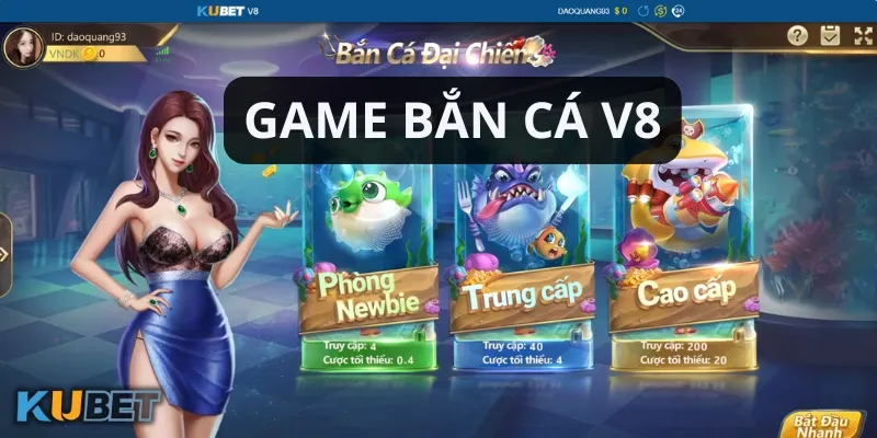 Game bắn cá V8 được yêu thích