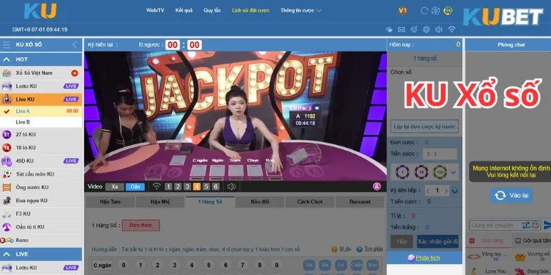 Game Xổ số Kubet chất lượng với tỷ lệ trả thưởng rất cao